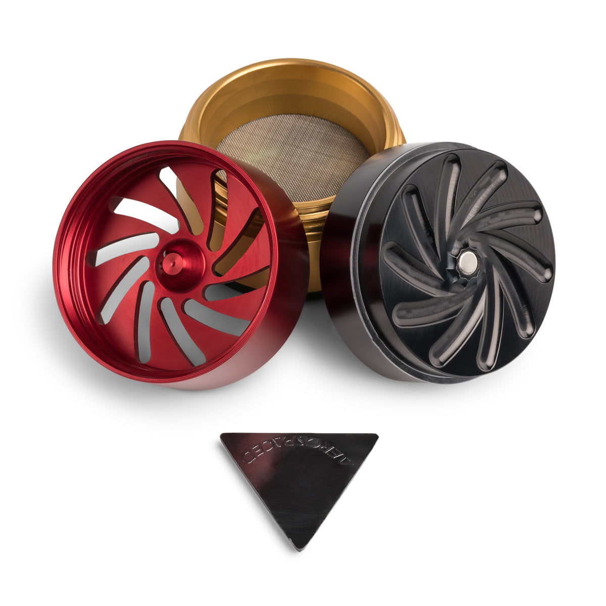 groove 4 piece cnc grinder/sifter groove 4 piece cnc grinder/sifter