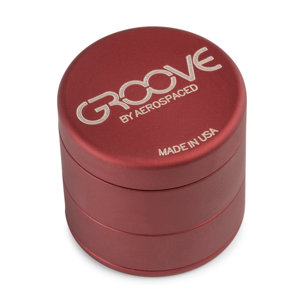 groove by aerospaced 2" 4 piece grinder / sifter groove by aerospaced 2" 4 piece grinder / sifter