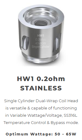 eleaf hw series coils (5pcs/pack) eleaf hw series coils (5pcs/pack)
