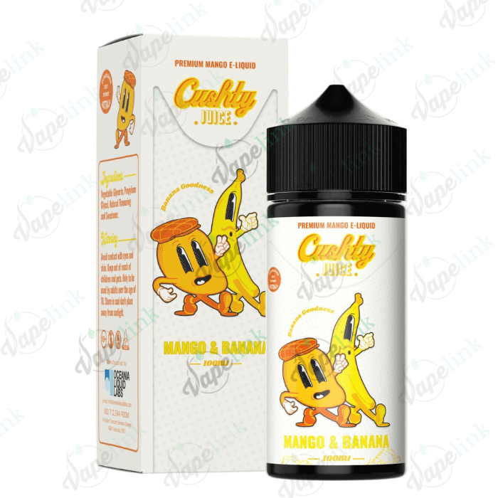 cushty juice mango and banana 100ml cushty juice mango and banana 100ml