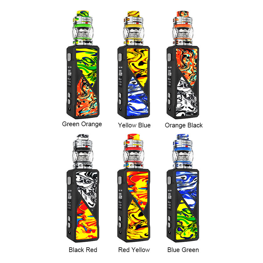 freemax maxus 100w box mod kit with fireluke 3 tank resin edition 5ml freemax maxus 100w box mod kit with fireluke 3 tank resin edition 5ml