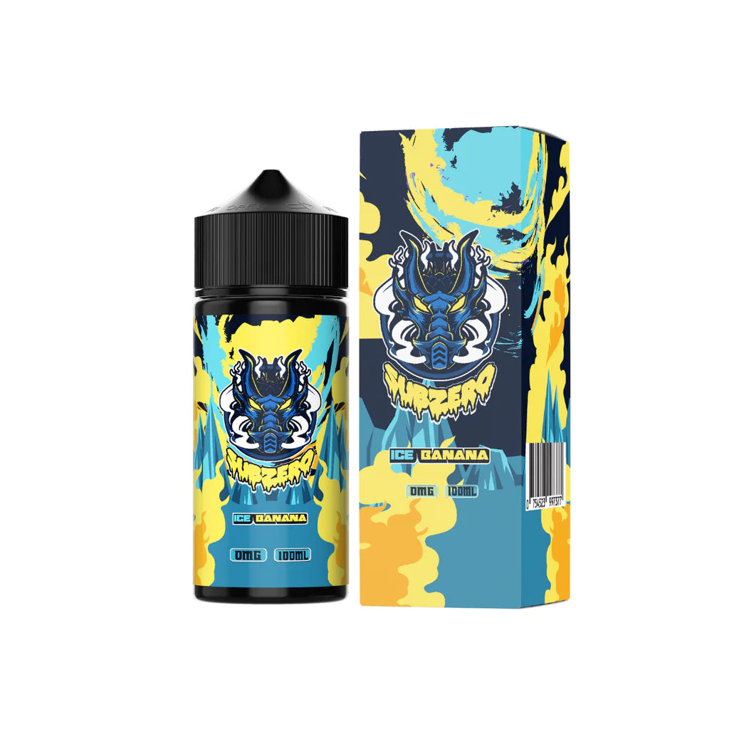 sub zero ice banana 100ml sub zero ice banana 100ml