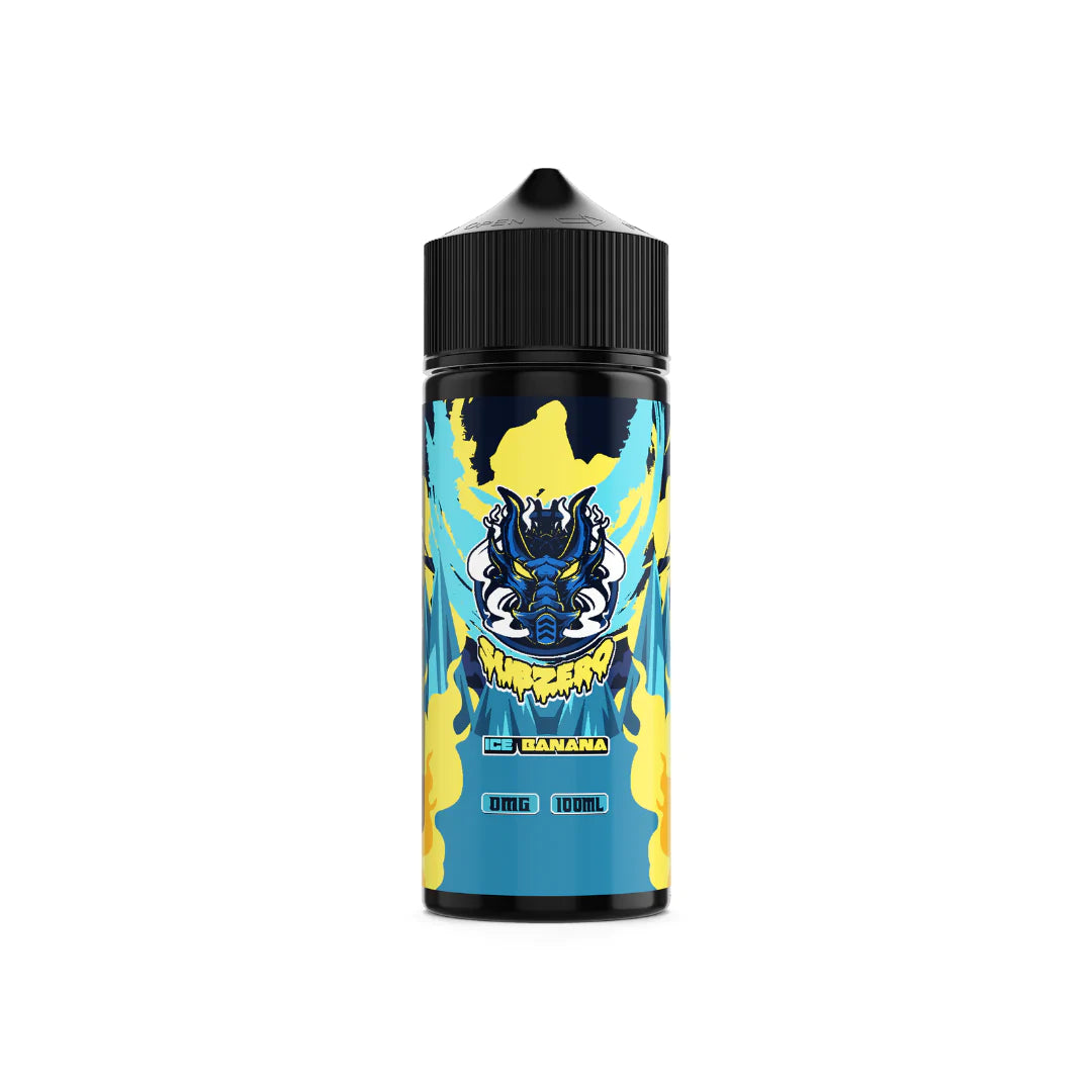 sub zero ice banana 100ml sub zero ice banana 100ml