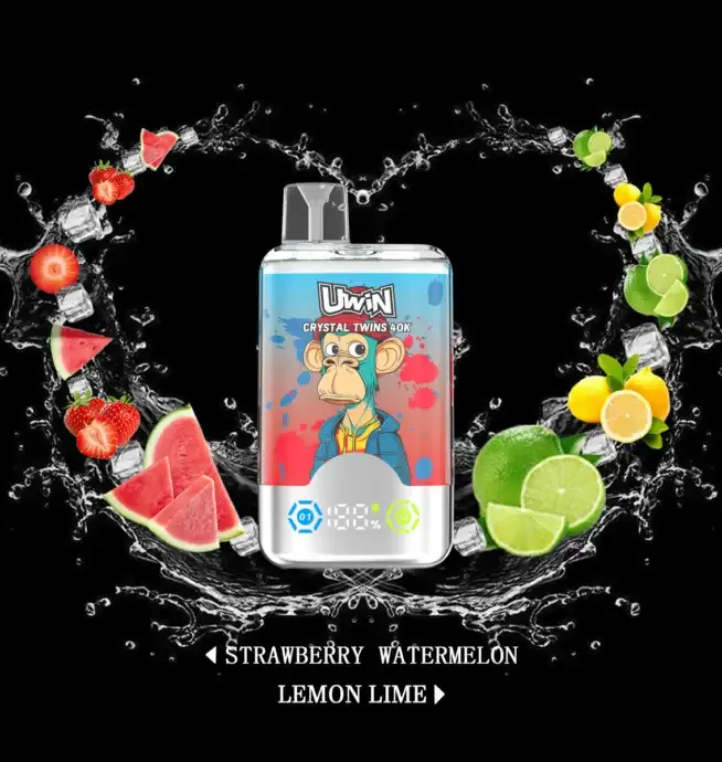uwin twins crystal 40k puffs 10 packs uwin twins crystal 40k puffs 10 packs