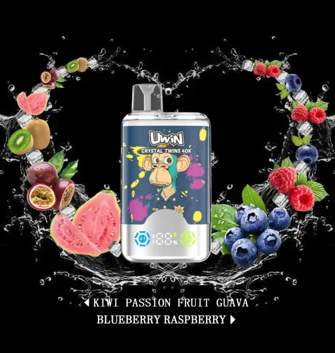 uwin twins crystal 40k puffs 10 packs uwin twins crystal 40k puffs 10 packs