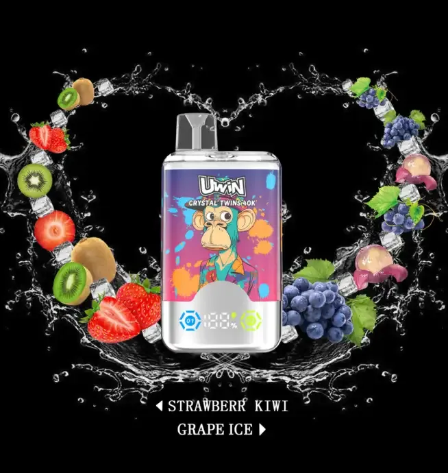 uwin twins crystal 40k puffs 10 packs uwin twins crystal 40k puffs 10 packs
