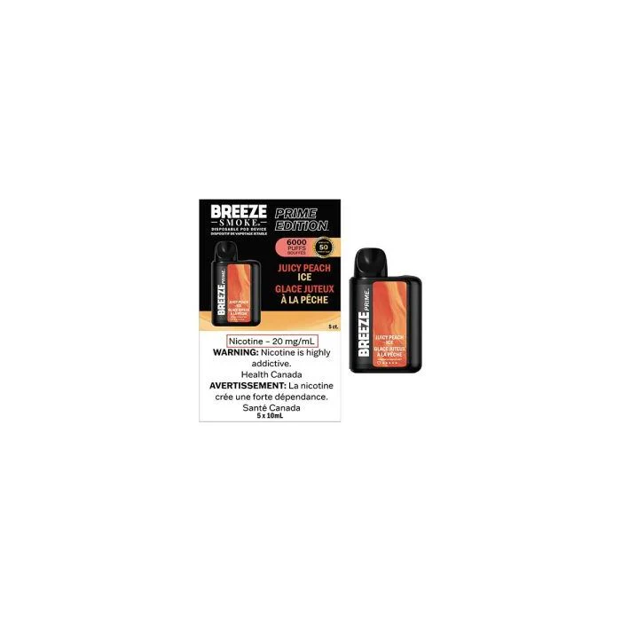 breeze prime 6000 – juicy peach ice breeze prime 6000 – juicy peach ice