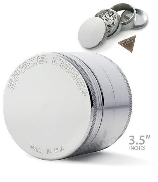 space case 4 piece aluminum grinder sifter small, medium or large space case 4 piece aluminum grinder sifter small, medium or large