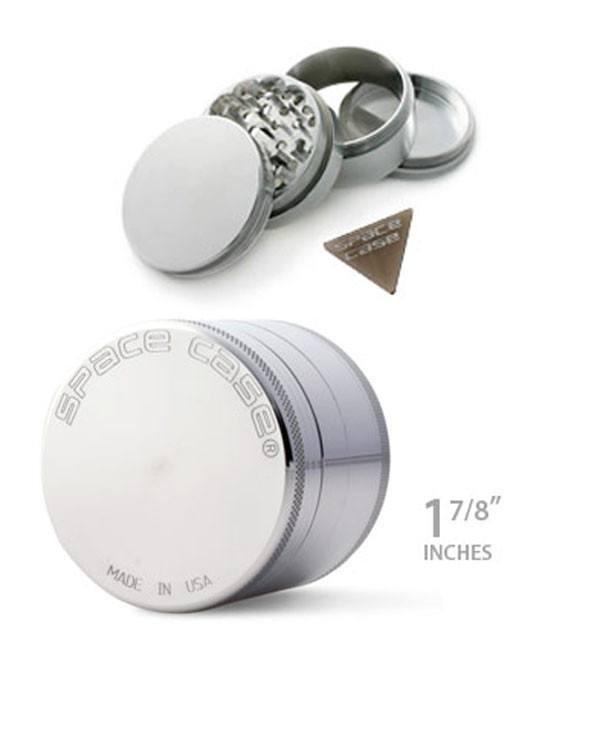 space case 4 piece aluminum grinder sifter small, medium or large space case 4 piece aluminum grinder sifter small, medium or large